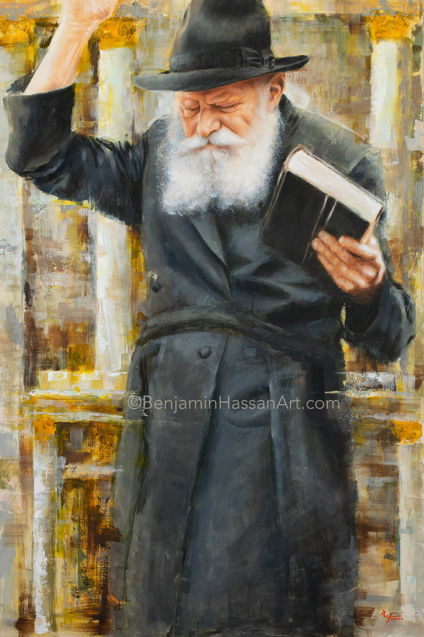 Rebbe Rejoices Before the Beit Hamikdash
