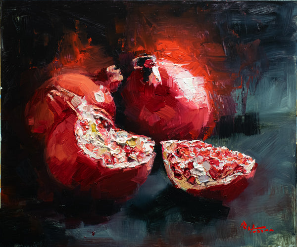 Still Life with Pomegranates