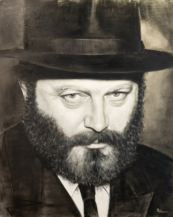 Lubavitcher Rebbe as a Young Man, Monotone