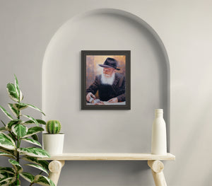 Lubavitcher Rebbe Pouring Wine second iteration
