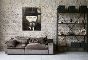 Lubavitcher Rebbe as a Young Man, Monotone
